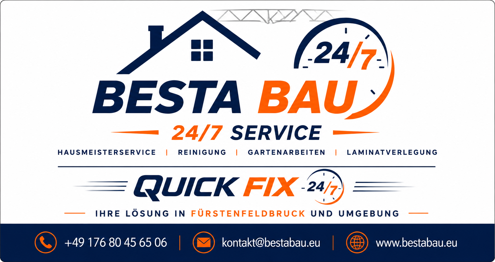 BESTA BAU 24/7 Service und QuickFix24